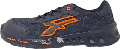Immagine prodotto di U-Power RED Leve Bruce, scarpe di sicurezza, sneakers unisex leggere e resistenti alle forature, suola a cesto, soletta Infinergy, con puntale in alluminio - 44