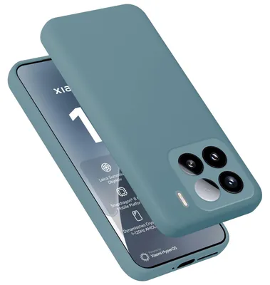 Produktbild von Cadorabo Hülle für Xiaomi 15 Hülle Silikon Handyhülle Case aus flüssigem Silikon, Kratzfeste und stoßfeste Schutzhülle für Xiaomi 15
