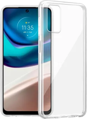 Image de Cadorabo Housse pour Motorola MOTO G42 Housse de protection en transparent Housse TPU silicone Cover Etui Case