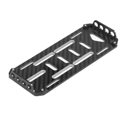 Imagen del producto de Placa de montaje para batería, placa de aluminio para montaje de batería, placa de montaje para batería de vehículos a control remoto, placa de montaje para batería de coches a control remoto, accesorio para vehículos a control remoto