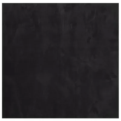 Image de vidaXL Tapis HUARTE à poils courts Doux et lavable Noir 200x200 cm