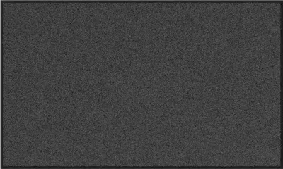 Imagen del producto de Alfombra de entrada, color gris antracita y , 90 x 150 cm, 100% poliamida