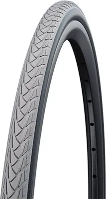Produktbild von Schwalbe 25-540 Marathon PLUS Rollstuhl, Draht, SmartGuard, TwinSkin, 24x1.00, grau/schwarz