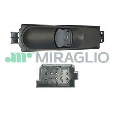 Produktbild von MIRAGLIO 121/MEP76003 Fensterheberschalter passend für MERCEDES-BENZ VIANO (W639) Vorne Rechts Fensterheber Schalter