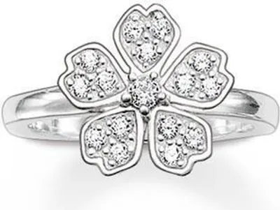 Produktbild von Thomas Sabo Ring TR1954-051-14 Silber