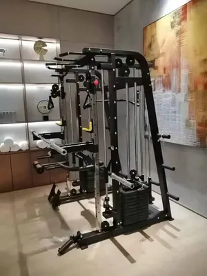 Produktbild von Tornello Sports Professionelle Smith Machine 156 × 132 × 220 cm – Kraftstation für Homegym und Fitnessstudio