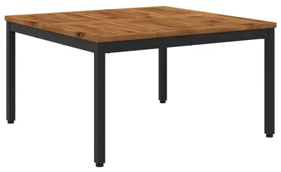 Produktbild von vidaXL Couchtisch Natürlich und Schwarz 80 x 80,5 x 45 cm