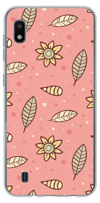 Produktbild von MuchoWow® Handyhülle Schutzhülle Hülle für Telefoonhoesje Samsung Galaxy A10 Muster - Blumen - Blätter - Mädchen - Kinder - Kinder Silikon Softcase Handy Hülle - Schutzhülle