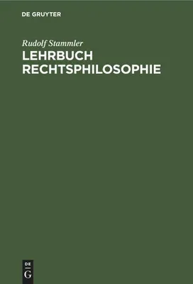 Produktbild von Lehrbuch Rechtsphilosophie