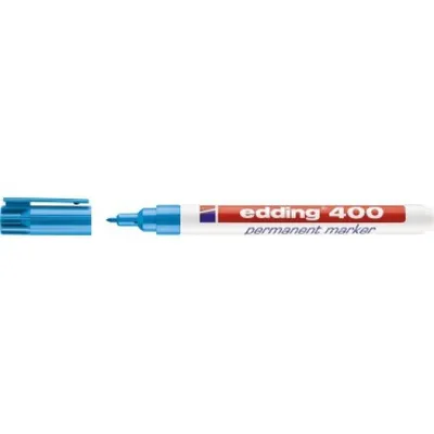 Immagine prodotto di pennarello permanente edding 400 azzurro