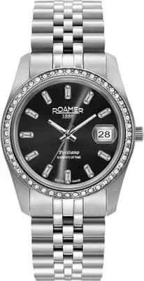 Produktbild von Roamer Damen Uhr Analog Quarz 853858 41 59 20 Positano Edelstahl