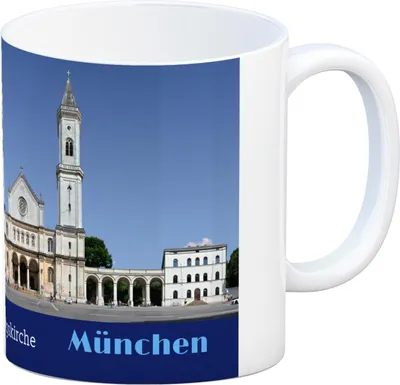 Produktbild von streetline München Ludwigskirche Tasse