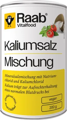 Produktbild von Raab Vitalfood Kaliumsalz Mischung - 200g