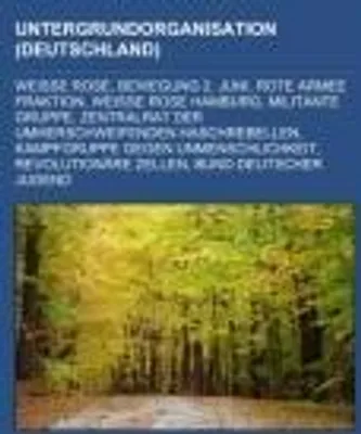 Produktbild von Untergrundorganisation (Deutschland)