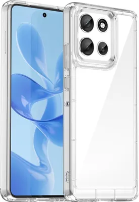 Produktbild von Für Motorola Moto G100 Pro 5G Colorful Series TPU Acryl Schutz Hülle Transparent
