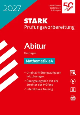 Produktbild von STARK Mathematik - Abitur 2027 Thüringen - Prüfungsvorbereitung