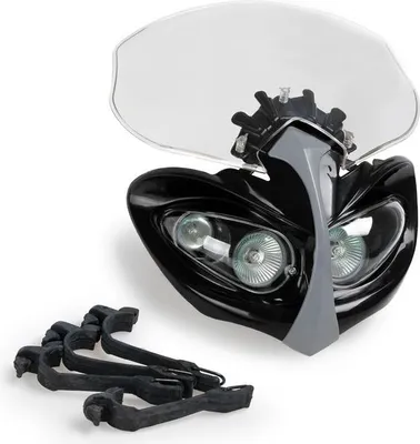 Produktbild von PUIG 1626W Universal Zwillingsscheinwerferträger TT passend für UNIVERSAL UNIVERSAL Transparent