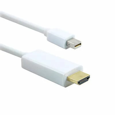 Produktbild von J11C Mini DisplayPort auf HDMI Kabel 3 m – Mini DP Stecker zu HDMI, für MacBook Pro, TV & Beamer