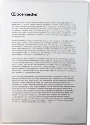 Produktbild von Soennecken Sichthülle 1509 DIN A4 PP transparent 10 St./Pack.