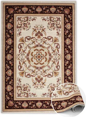 Produktbild von Dekorativer Vinylteppich Klassischer Stil 140x210