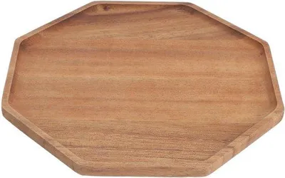 Immagine prodotto di Vassoio rotondo in legno per frutta e verdura