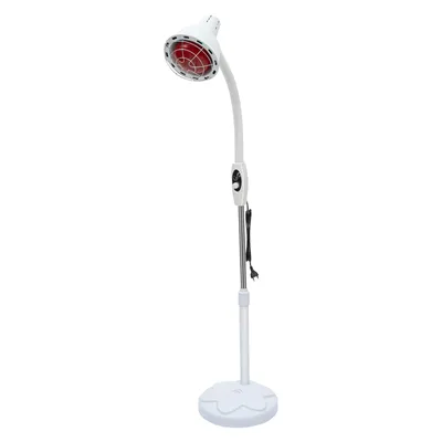 Zdjęcie produktu dla Lampa grzewcza na podczerwień z regulacją wysokości i możliwością obrotu o 360°, BIAŁA