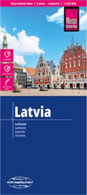 Produktbild von Reise Know-How Lettland | Latvia (1:325.000)
