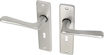 Produktbild von Türgriff mit Schild Aluminium Schmetterling Modell - Pro Set