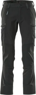 Image de Pantalon fonctionnel Noir, taille 76 C56 MASCOT 21679-311-09