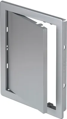 Zdjęcie produktu dla 200x300mm wytrzymałe wykończenie drzwiczek rewizyjnych z tworzywa ABS w kolorze srebrnym satynowym
