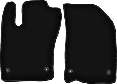 Immagine prodotto di Wielganizator Tappetini anteriori in velluto per Fiat Tipo II (2015-, berlina) neri, set 2 pz, con fissaggi