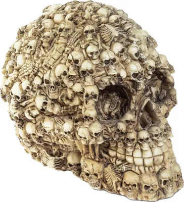 Produktbild von Totenkopf mit kleinen Totenköpfen