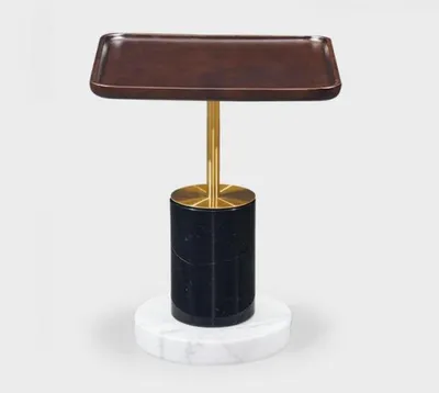 Image de Table d'appoint Rectangulaire Designer Table moderne Table basse Tables rondes
