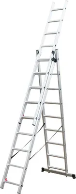 Immagine prodotto di FIELDMANN Scala 3 pezzi, 3 × 9 pioli FZZ 4309