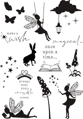 Produktbild von VBS Silikonstempel "Fairytale"