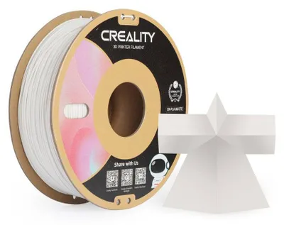 Zdjęcie produktu dla Creality Cr-Pla Filament Mat Gips Biały 1,75 Mm 1 Kg