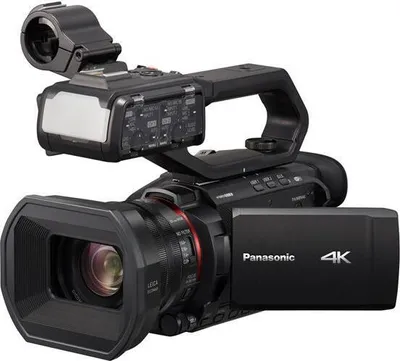 Produktbild von Panasonic AG-CX10 8,29 Megapixel 4K-Camcorder, optischer/elektronischer Bildstabilisator, CMOS-Sensor, HDMI, WLAN, Speicherkarte, Smartphone-Steuerung
