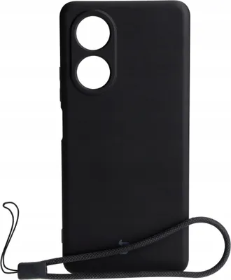 Produktbild von Bizon Case Silikon für Oppo A58 4G, schwarz