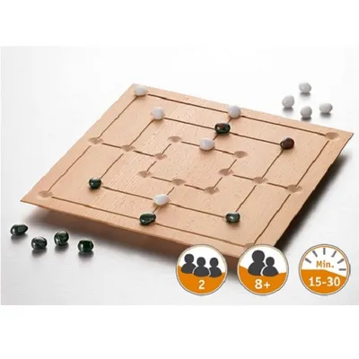 Produktbild von Gerhards 53300106 Spiel Mühle - mit Edelsteinen
