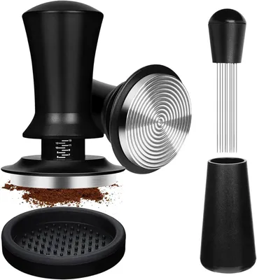 Obrázok produktu pre Profesionálny kávový tamper 51 mm s WDT nástrojom