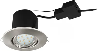 Produktbild von EGLO Einbaustrahler Peneto 2, Deckenspot, Stahl in nickel-matt, GU10 Fassung