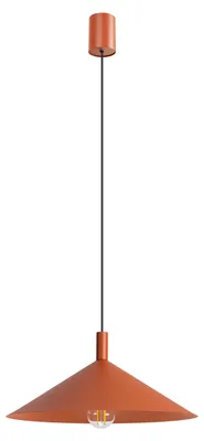 Immagine prodotto di Lampada a sospensione NOX 40 ocra rossa 1xE27 15W acciaio 135x40x40 cm Sollux Lighting