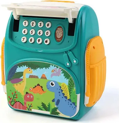 Produktbild von Sparbüchse Kinder mit Fingerabdruck und Passwort Robincool Money Safe 18x10x20 cm mit Licht und Sensor