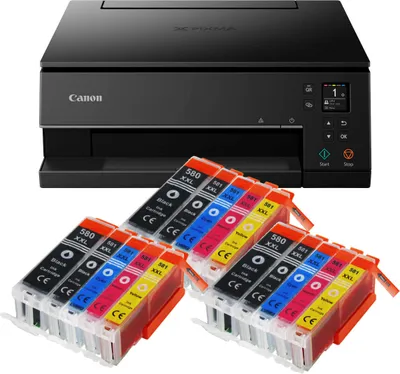 Produktbild von Canon Pixma TS6350a Multifunktionsdrucker mit 15 XXL Patronen
