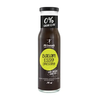 Produktbild von Pán Lowcarb Balzamikový dresing Zdravý, rýchly a chutný 240ml