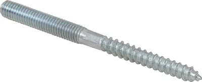 Produktbild von 100 Stück - Stockschraube M10 x 140 mm - H9 verzinkt  : M10 x 140 mm Größe: M10 x 140 mm