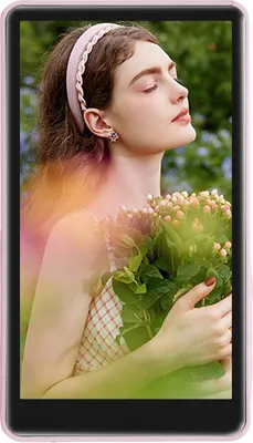 Obrázok produktu pre Telefón Vlog Selfie obrazovka Bluetooth diaľkové ovládanie Magnetická zadná kamera Vlog displej pre živé vysielanie Ružová