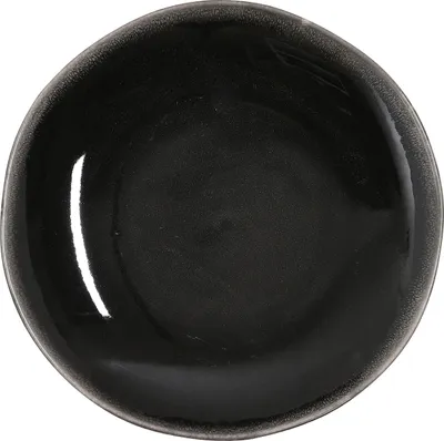 Image de Mica Assiette Tabo noire, Ø 26,5 cm x 3 cm