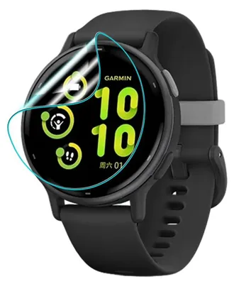 Zdjęcie produktu dla Folia ochronna na zegarek - folia hydrożelowa do Garmin Vivoactive 5 - miękka - pełna ochrona - przezroczysta - odporna na zarysowania
