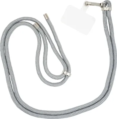 Produktbild von xoxo Wildhearts Handyketten Universal - Easy Cord - Phone Cord - Grau & Silber